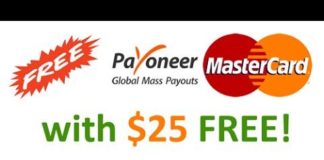 How to Free Payoneer Card
