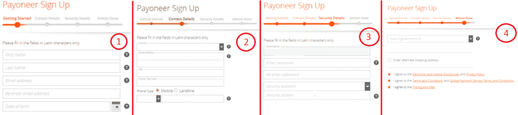 How to Apply for Payoneer card